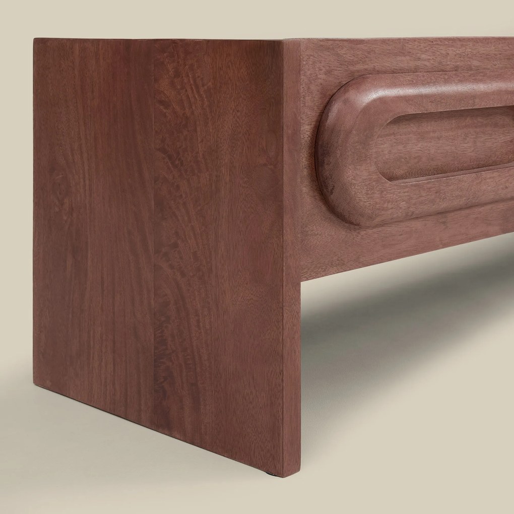 Houten Tv-meubel Vintage Design - 160x40x40cm.