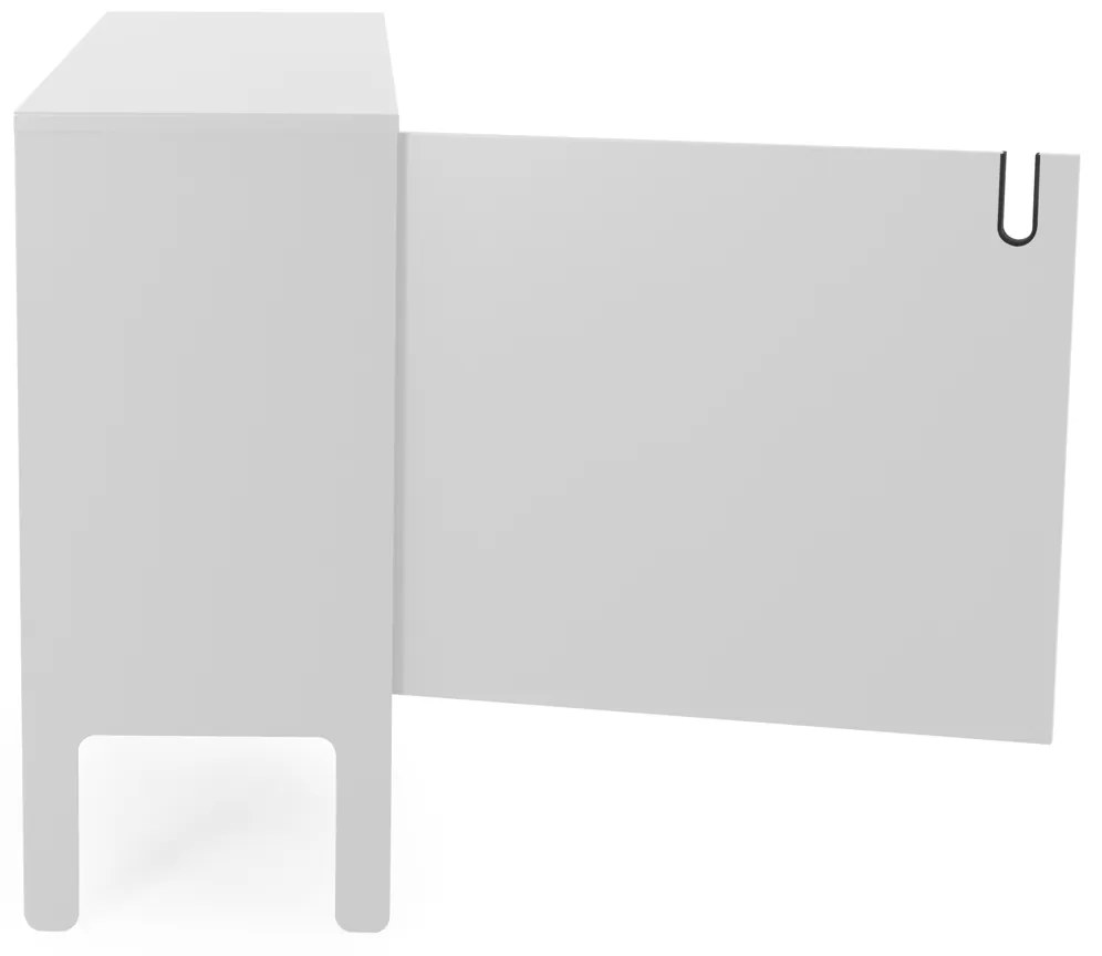 Tenzo Uno Modern Dressoir Wit - 148x40x89cm.