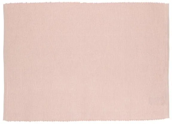 Placemat geribbeld, GOTS bio-katoen, violet, 35 x 50 cm
