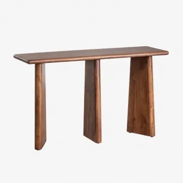 Ambyl Acaciahouten Haltafel Ash Brown - Sklum