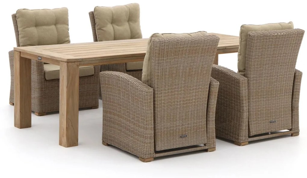 + 15% kassakorting | Diningset Intenso  | 4 personen | Tuinset teakhout | 5-delig | Kees Smit Tuinmeubelen