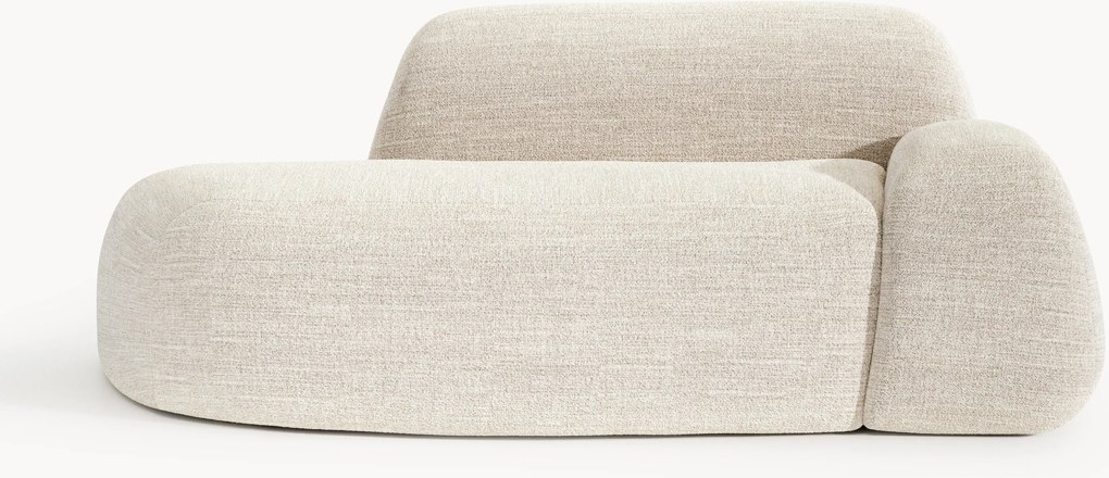 Bouclé bank Wolke (2-zits) met chaise longue