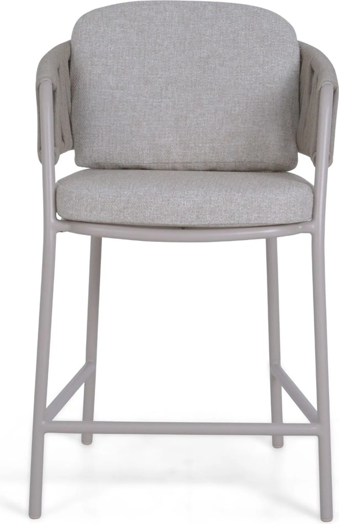 4 Seasons Outdoor Seasons Calma High Dining LOFT With Cushions Aluminium/rope Taupe