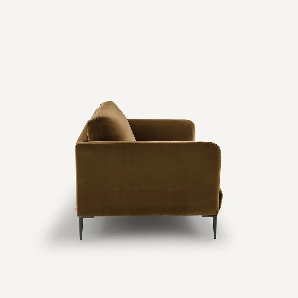 Fluwelen 2-zitsbank, Oscar, ontwerp Emmanuel Gallina