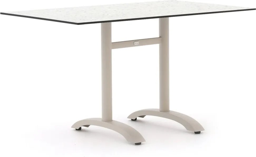 Tuin eettafel Bellagio  | Rechthoekig  | Tuintafel Kunststof | 140x80cm | 4 personen | Kees Smit Tuinmeubelen