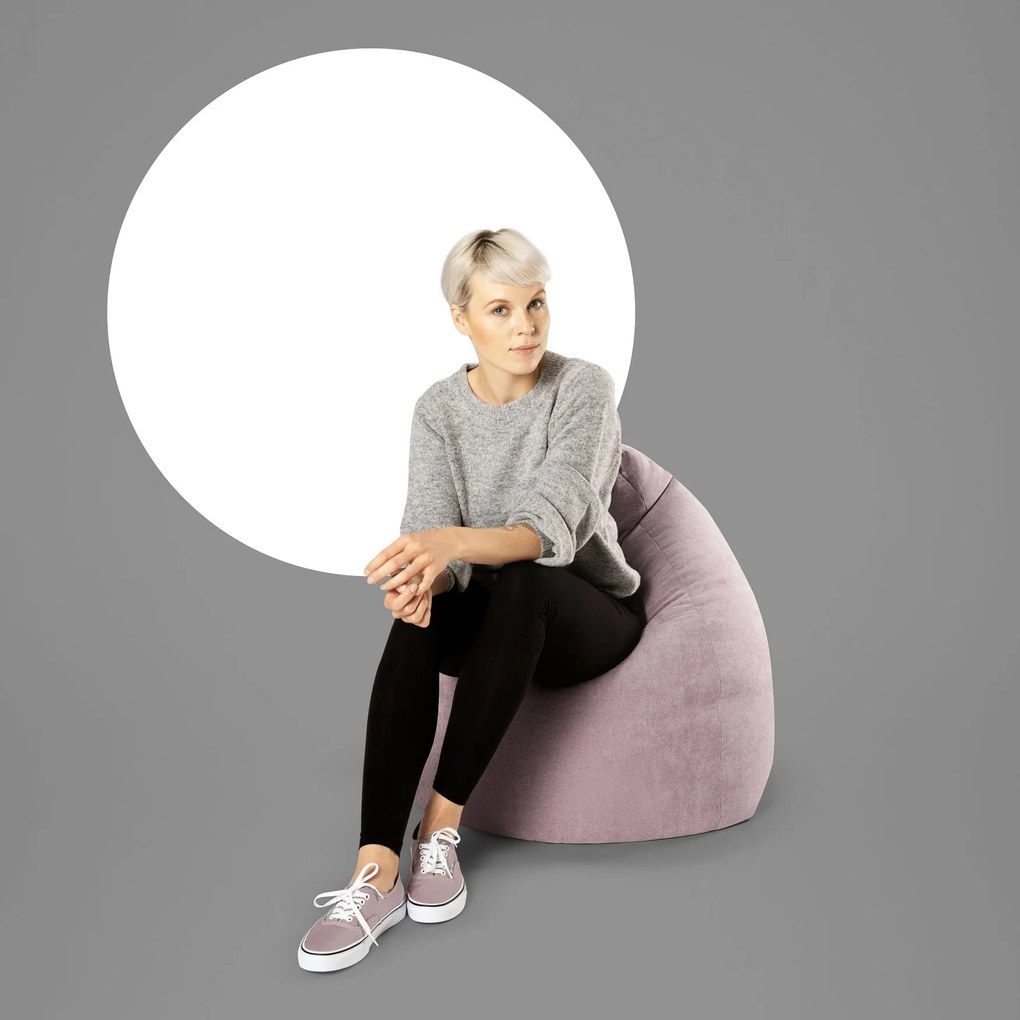 Zitzak BeanBag Alfa XL - Oudroze