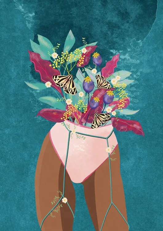 Ilustratie Feel florish, Raissa Oltmanns