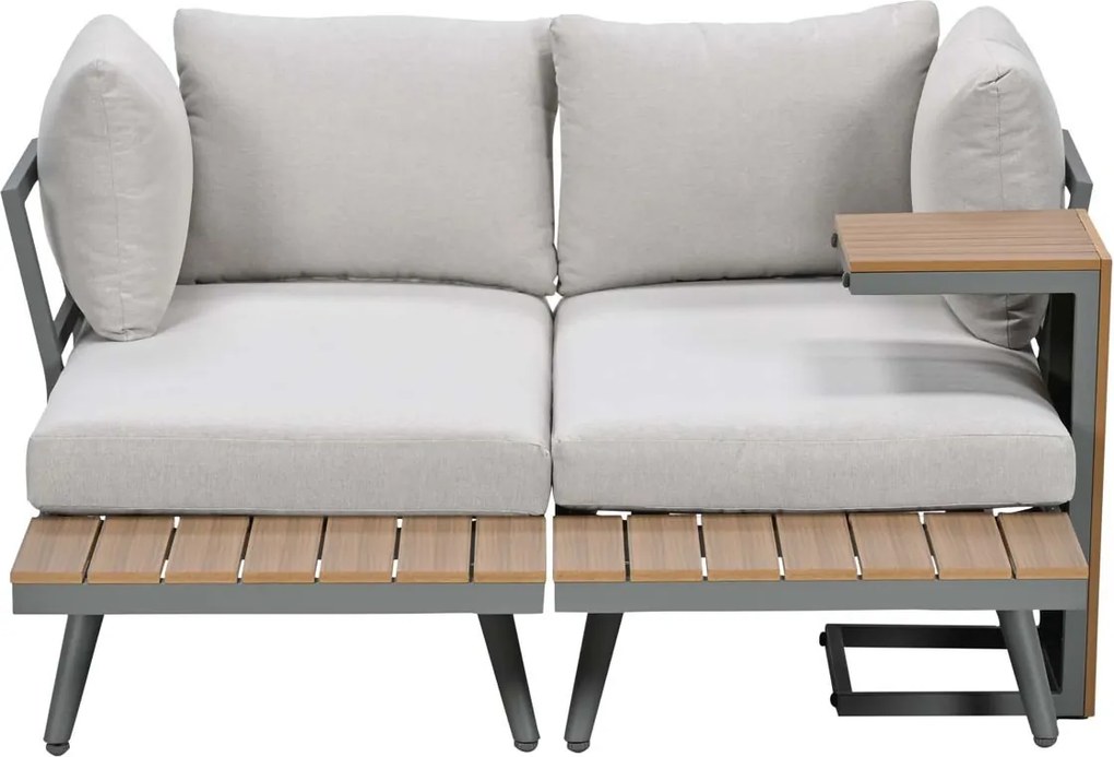 Garden Impressions Tibo loungeset 3-delig - stone green