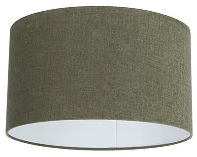 Stoffen lampenkap donkergroen 35/35/20