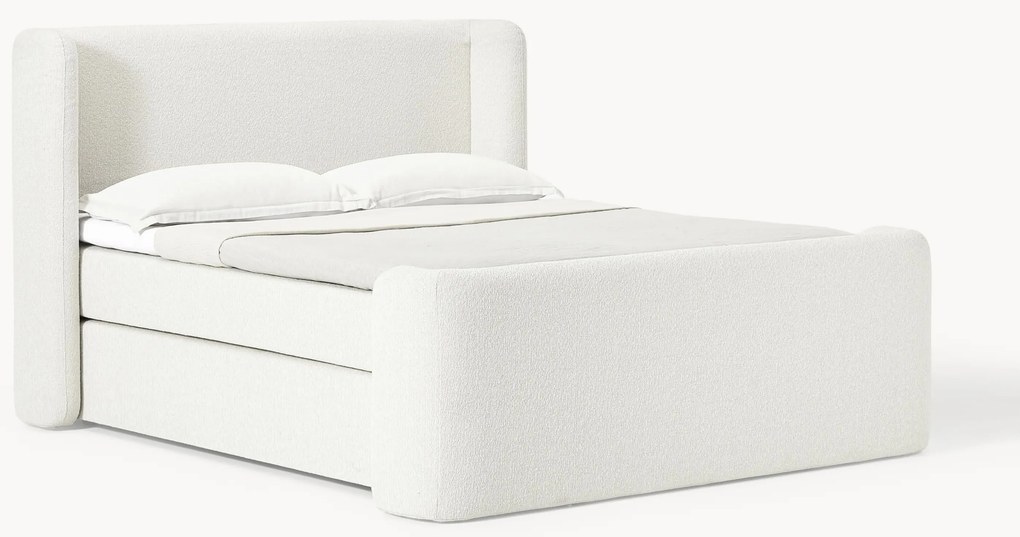 Bouclé divan bed Perla