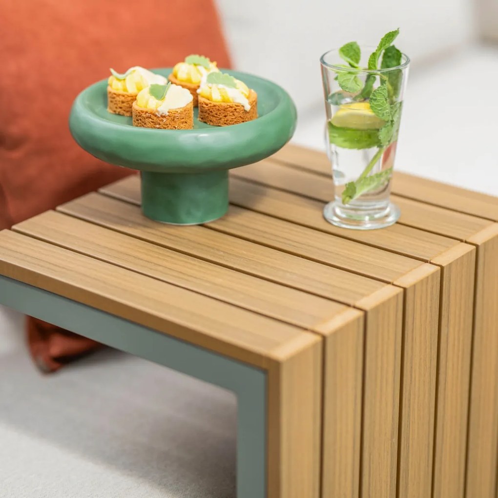 Garden Impressions Tibo loungeset 3-delig - stone green