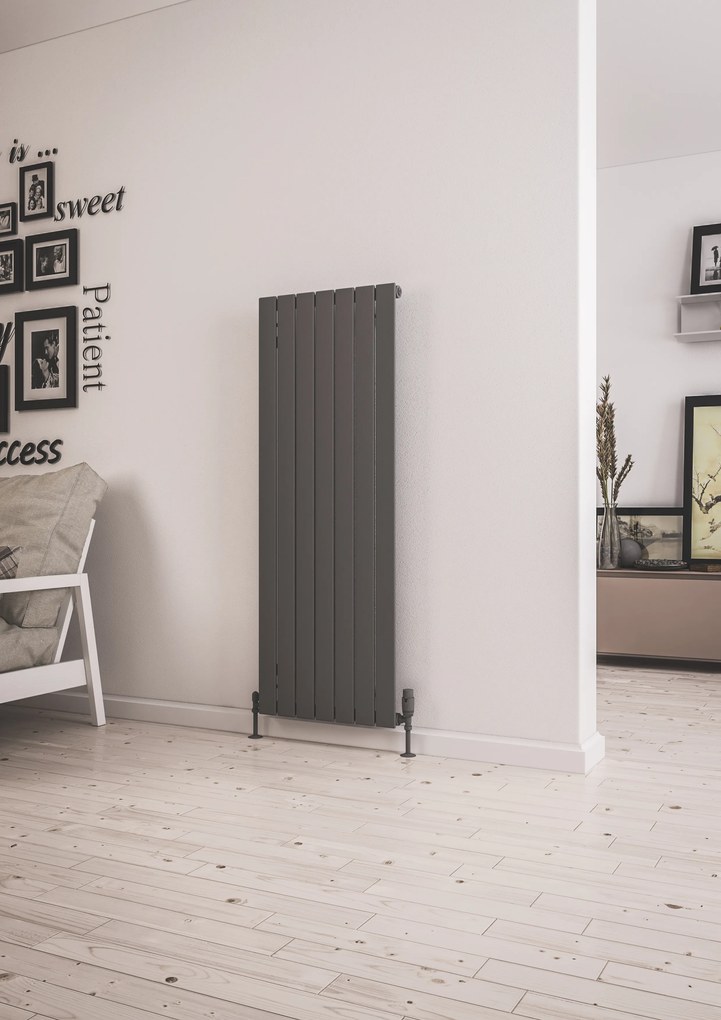 Eastbrook Addington type 10 radiator 50x140cm staal 1055W antraciet