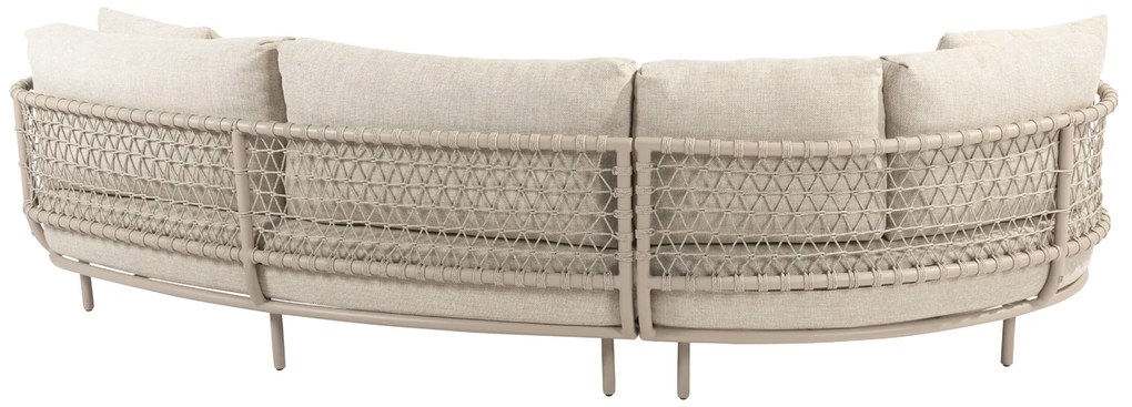 4 Seasons Outdoor Sardinia chaise loungebank latte SALE  Loungeset    beige weerbestendig