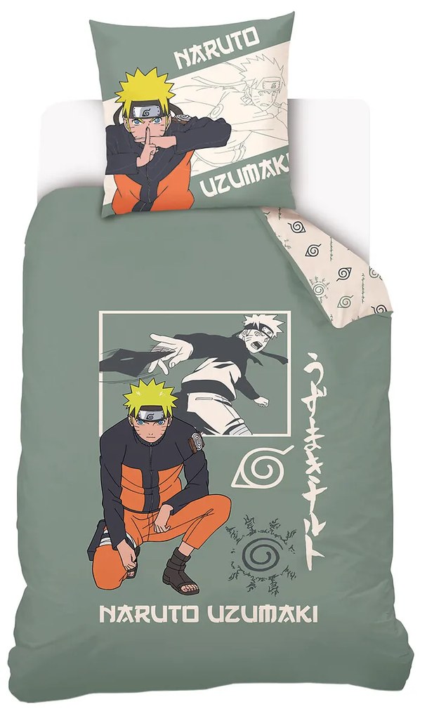 Bedset in katoen, Naruto Uzumaki