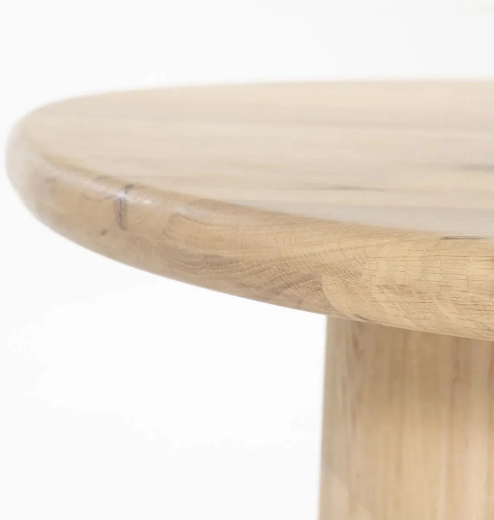 Eleonora Josh Eiken Eettafel Organisch Naturel 250 Cm - 250 X 110cm.