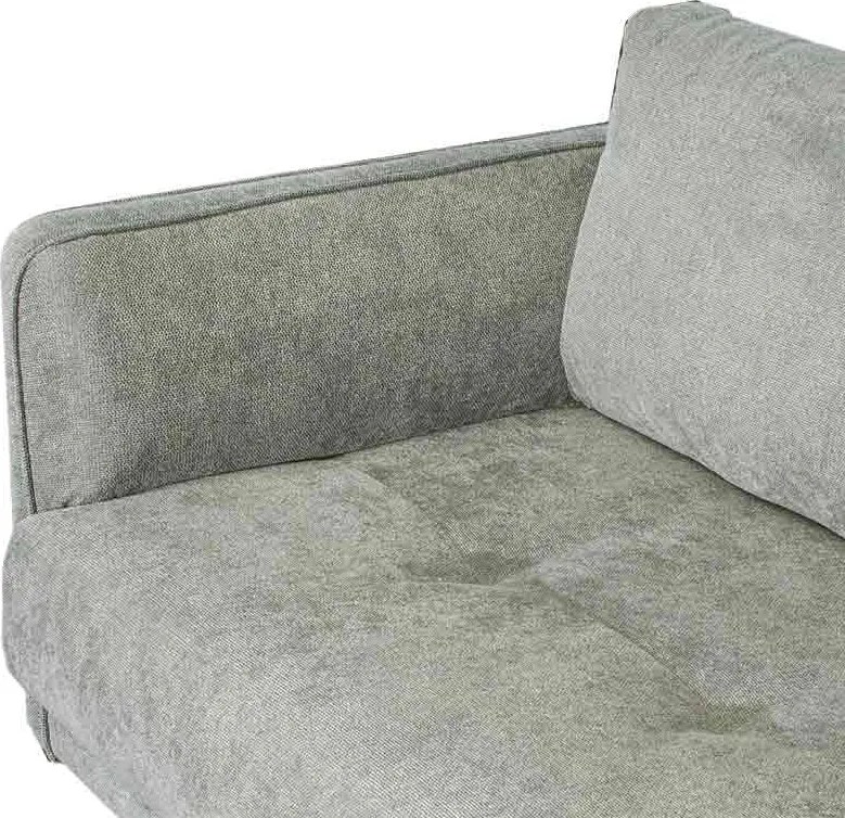 3 zitsbank - Häftigt - Bloq lichtgrijs 60