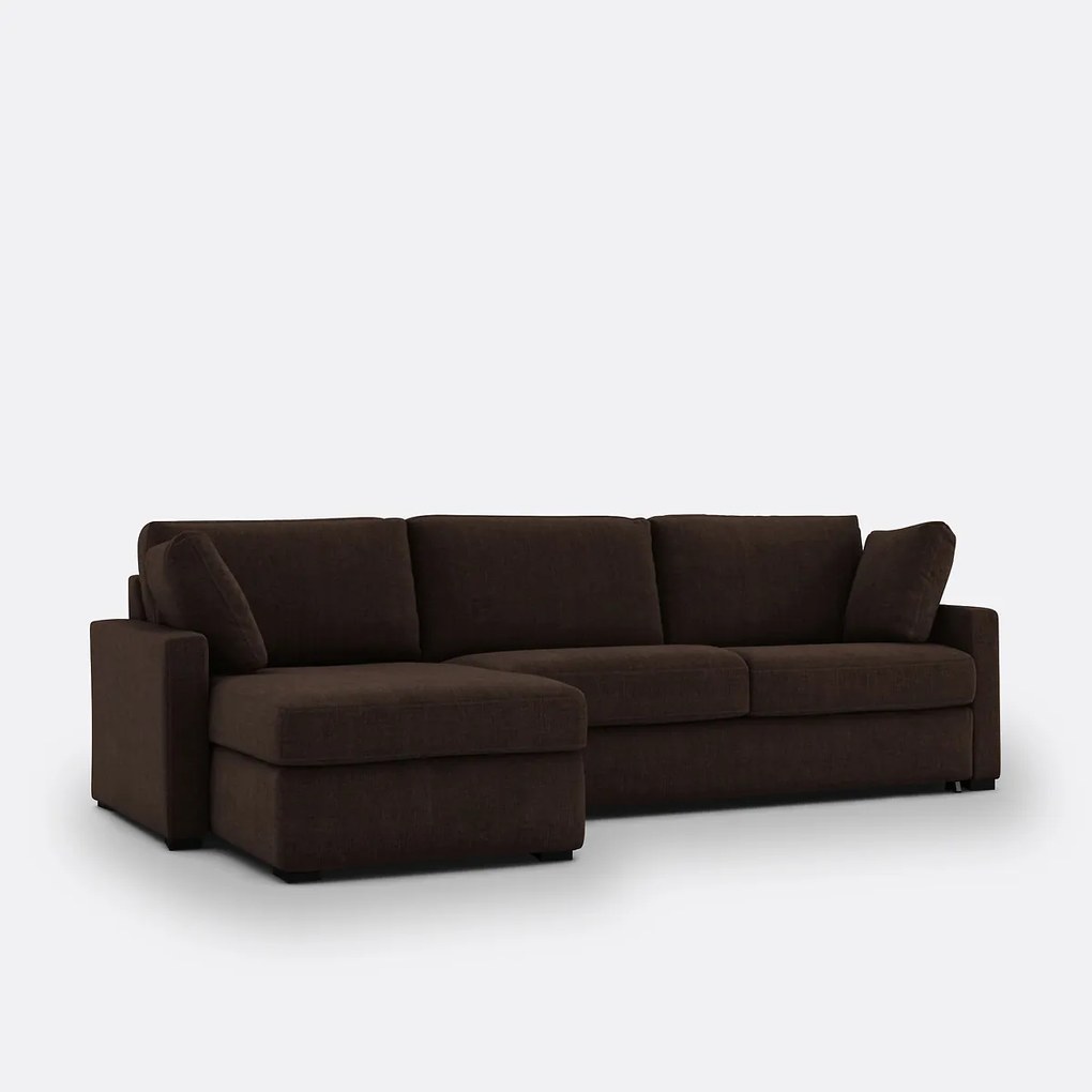 4-zits hoekbank, omvormbaar, in katoen en linnen, Comfort Bultex®, TIMOR