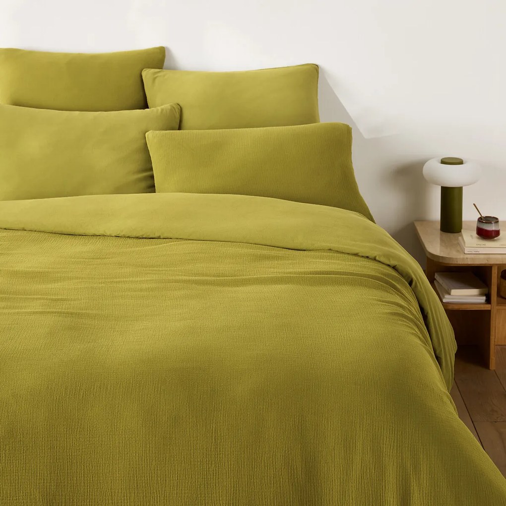 Dekbedovertrek katoen gaas/gewassen katoen, Kumco