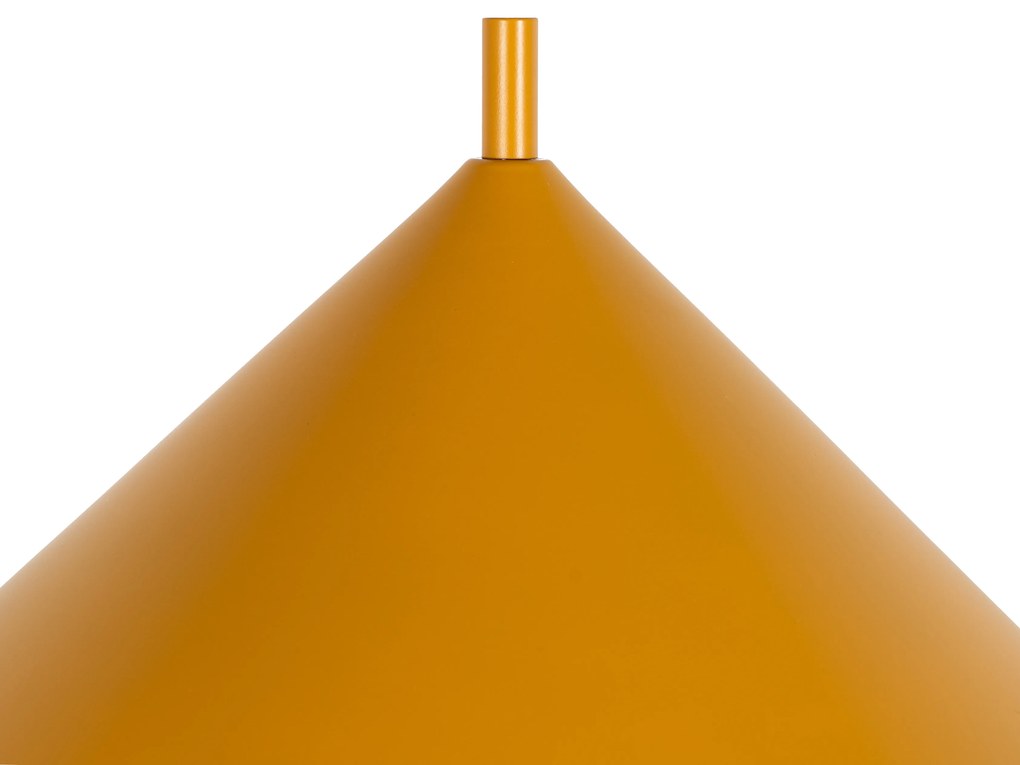 Design vloerlamp geel driehoek - Triangolo Design E27 rond Binnenverlichting Lamp