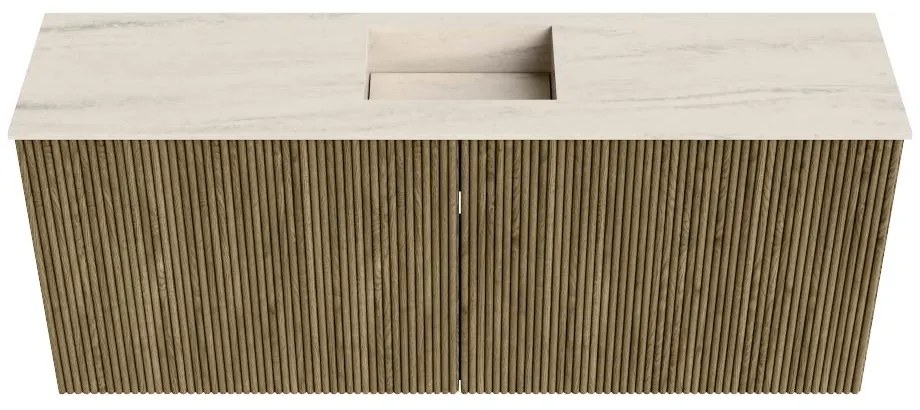 Mondiaz Joya DLux 100cm toiletmeubel dusk met wastafel faye midden zonder kraangat meli