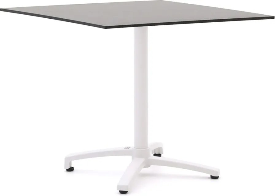 Inklapbare tafel Bellagio  | Vierkant  | Tuintafel Kunststof | 80x80cm | 2 personen | Kees Smit Tuinmeubelen