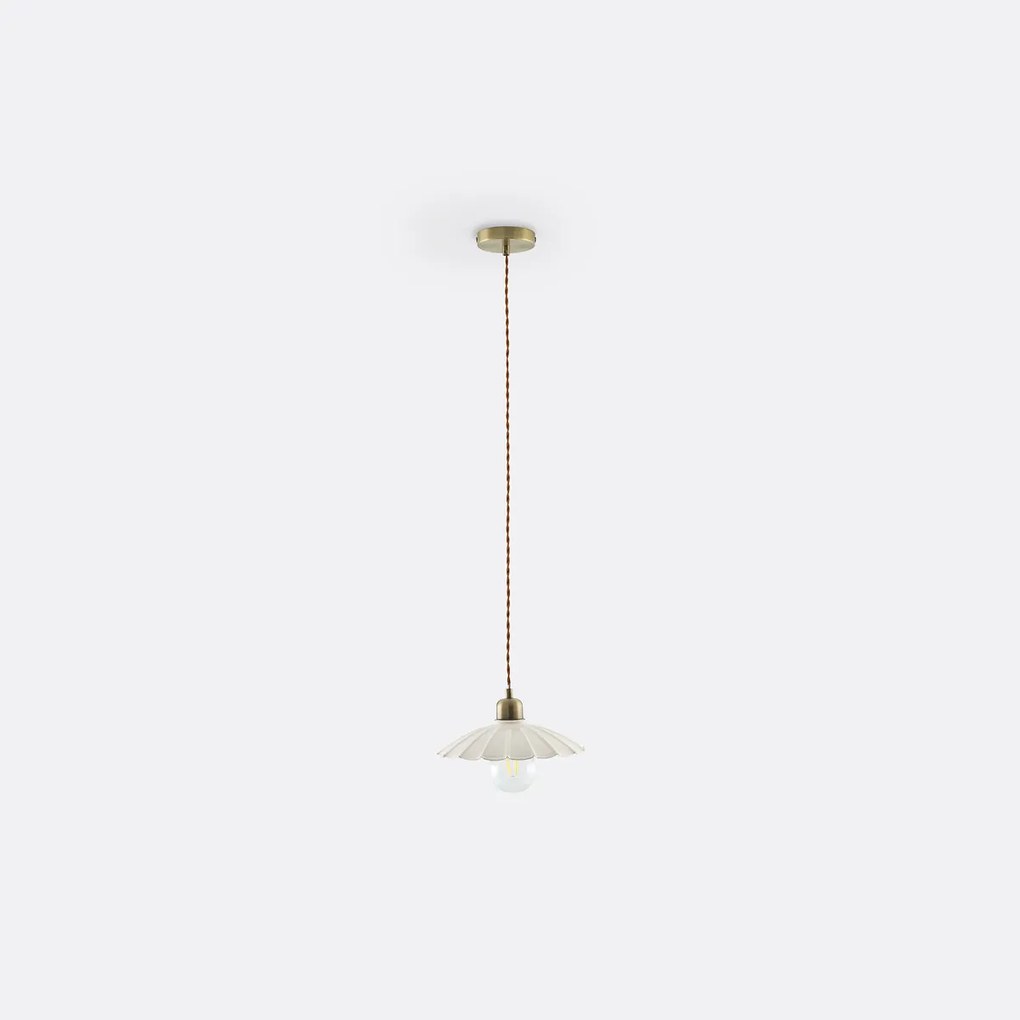 Hanglamp in feston en staalmetaal, Festonia