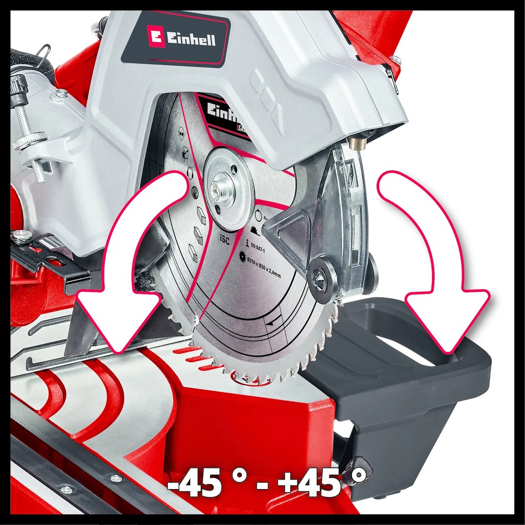 Einhell TE-SM 216 Dual Afkortzaag