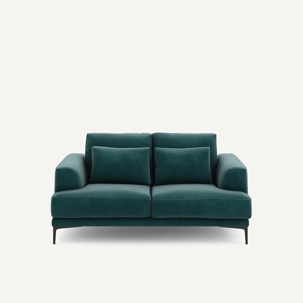 Bank 2-zit in fluweel, Marsile