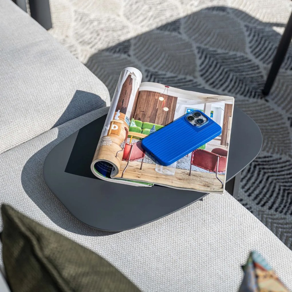 Garden Impressions Milan loungeset 5-delig - donker grijs