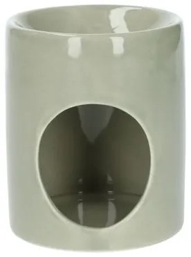 Geuroliebrander, porselein, lichtgroen, Ø 8 cm