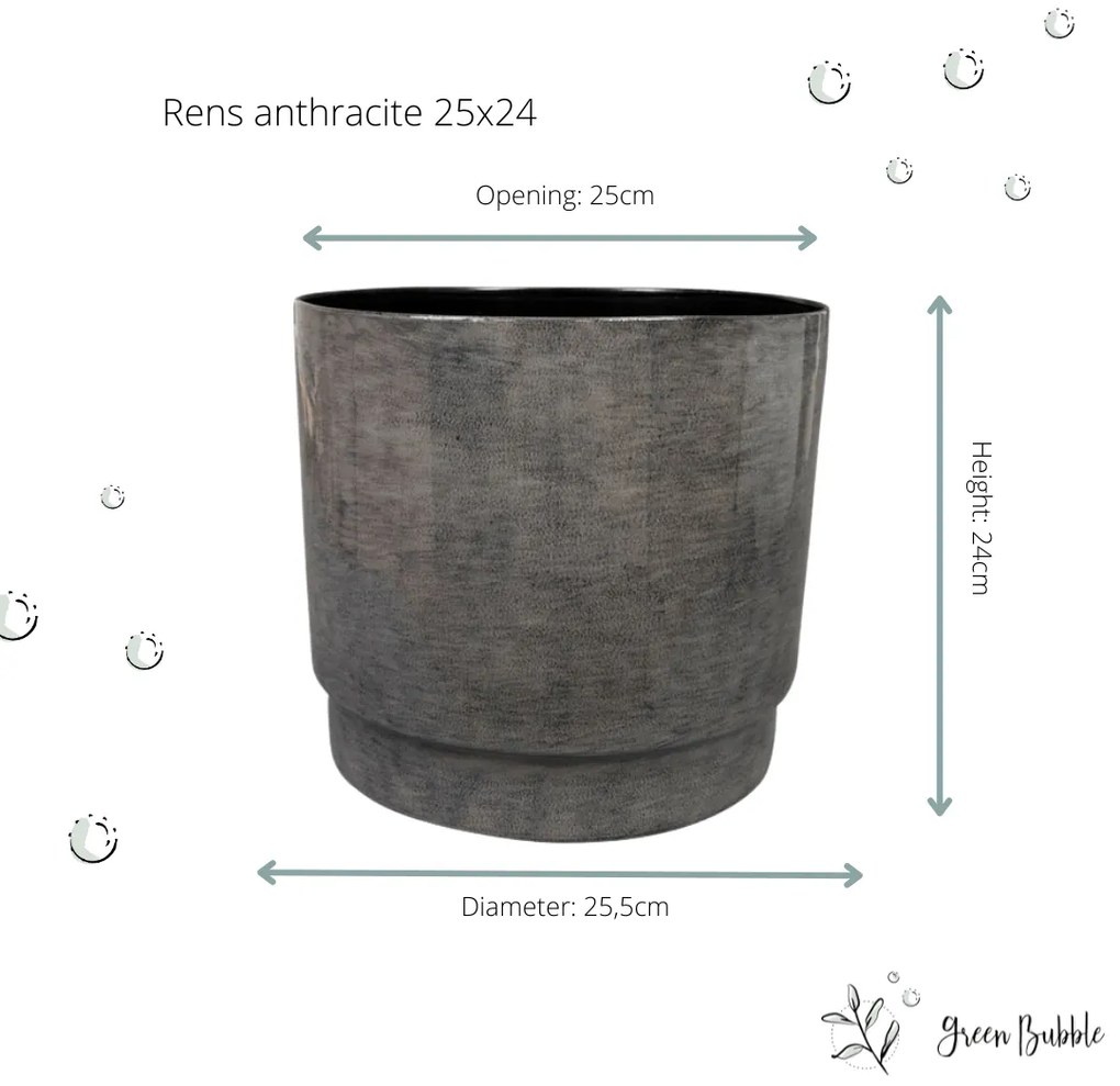 Pot Rens antraciet