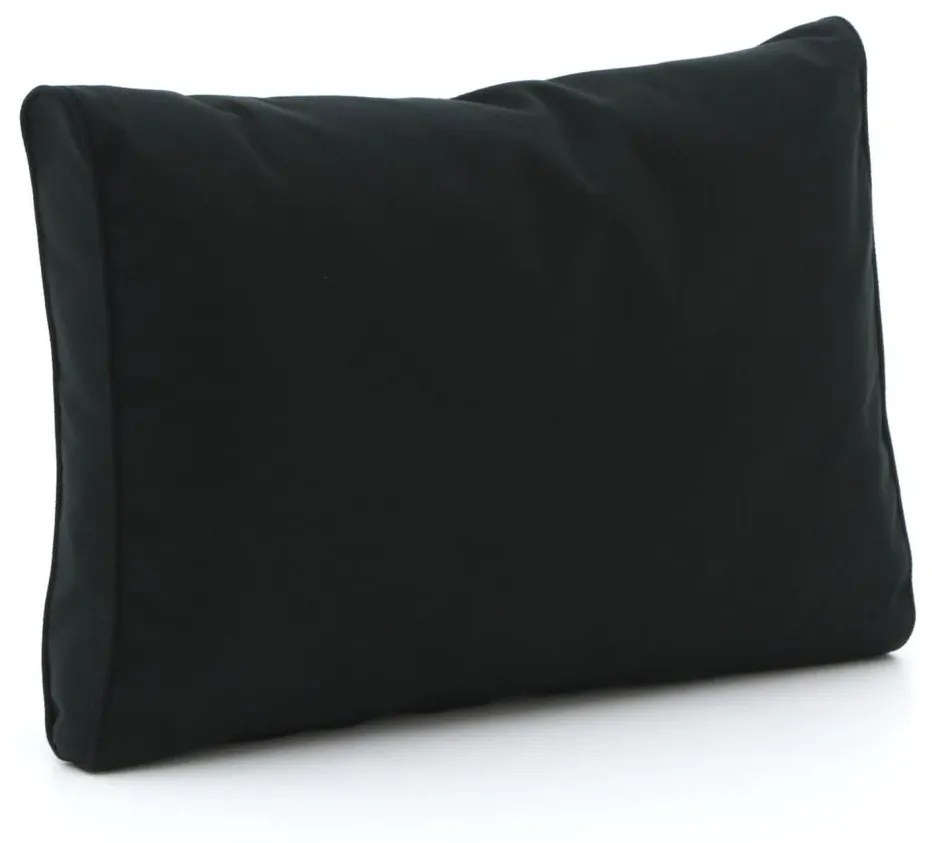 Loungekussen Tuin | Zwart  | Outdoor Textiel | Madison | 60x40cm | Kees Smit Tuinmeubelen