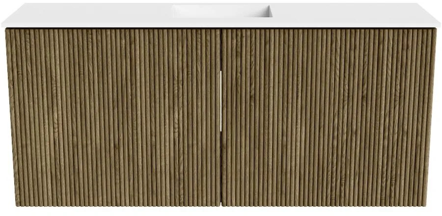 Mondiaz Joya 90cm toiletmeubel dusk met wastafel faye midden 1 kraangat talc