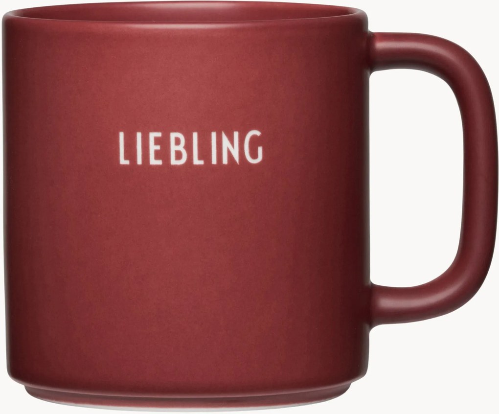 Kopje Favourite Liebling met opschrift