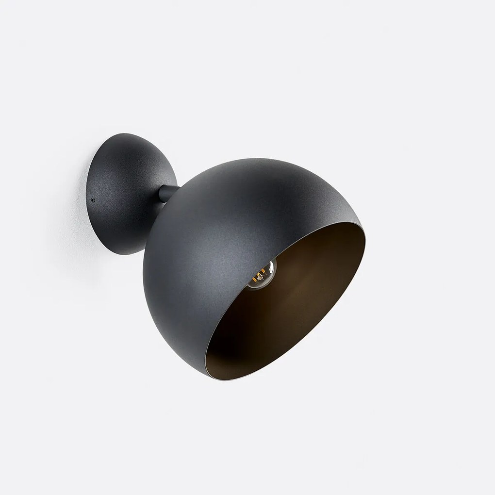 Richtbare wandlamp in metaal, Zinor