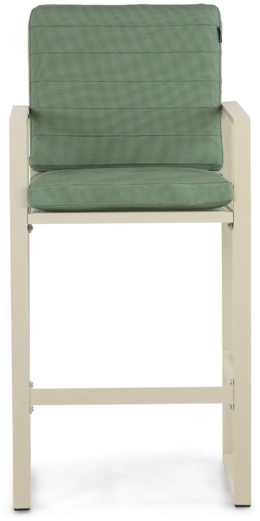 Barstoel Aluminium Taupe-naturel-bruin Lifestyle Garden Furniture Nuno