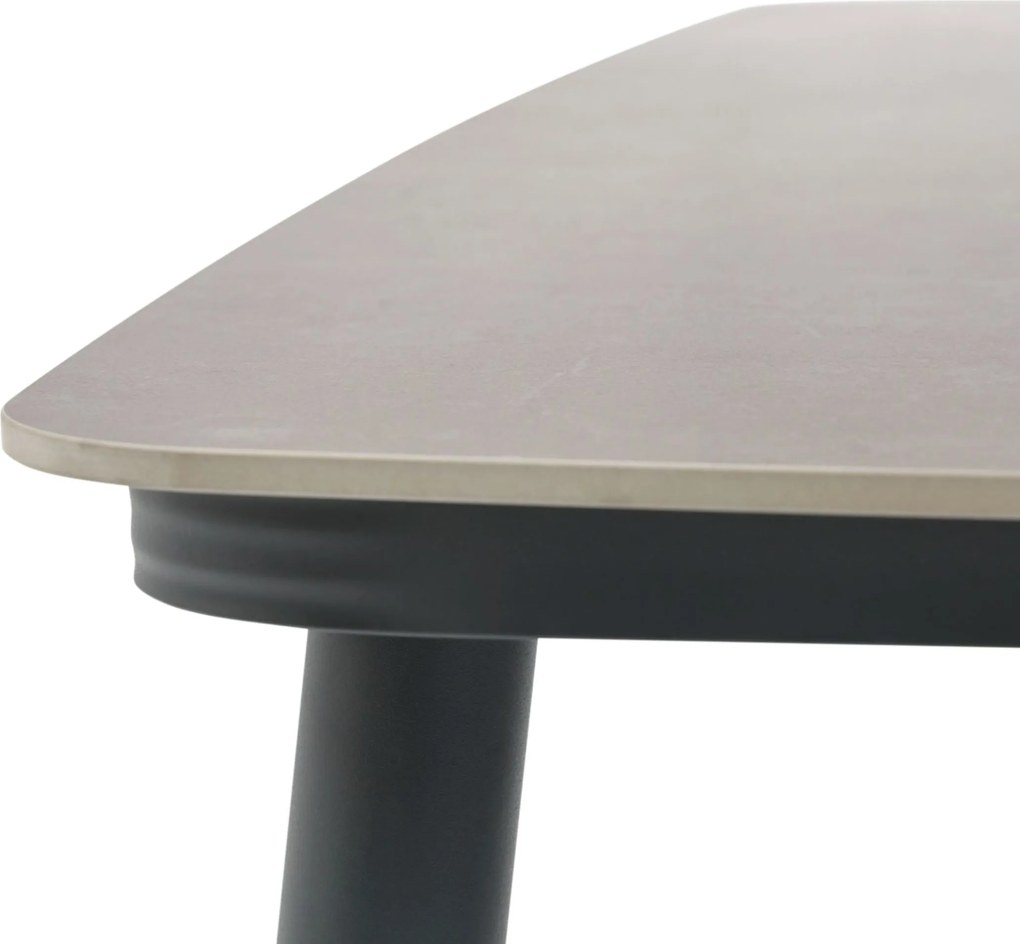 Tuinset 4 personen 180 cm Rope Grijs Coco Alto/Sienta