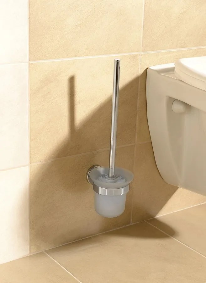 Aqualine Samba toiletborstel chroom