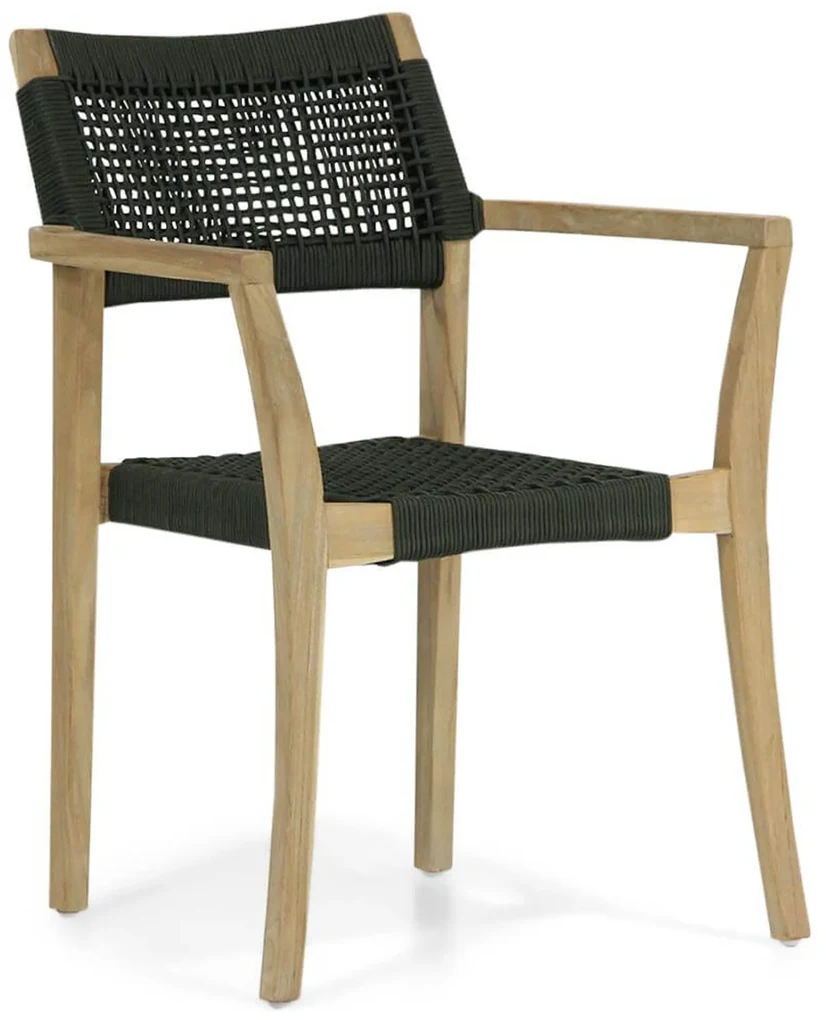 Tuinset 6 personen 155 cm Rope Groen Lifestyle Garden Furniture Dallas/Julia