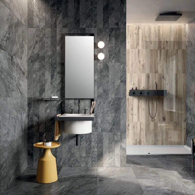 Navale Ydes vloertegel 60x60cm antraciet gerectificeerd