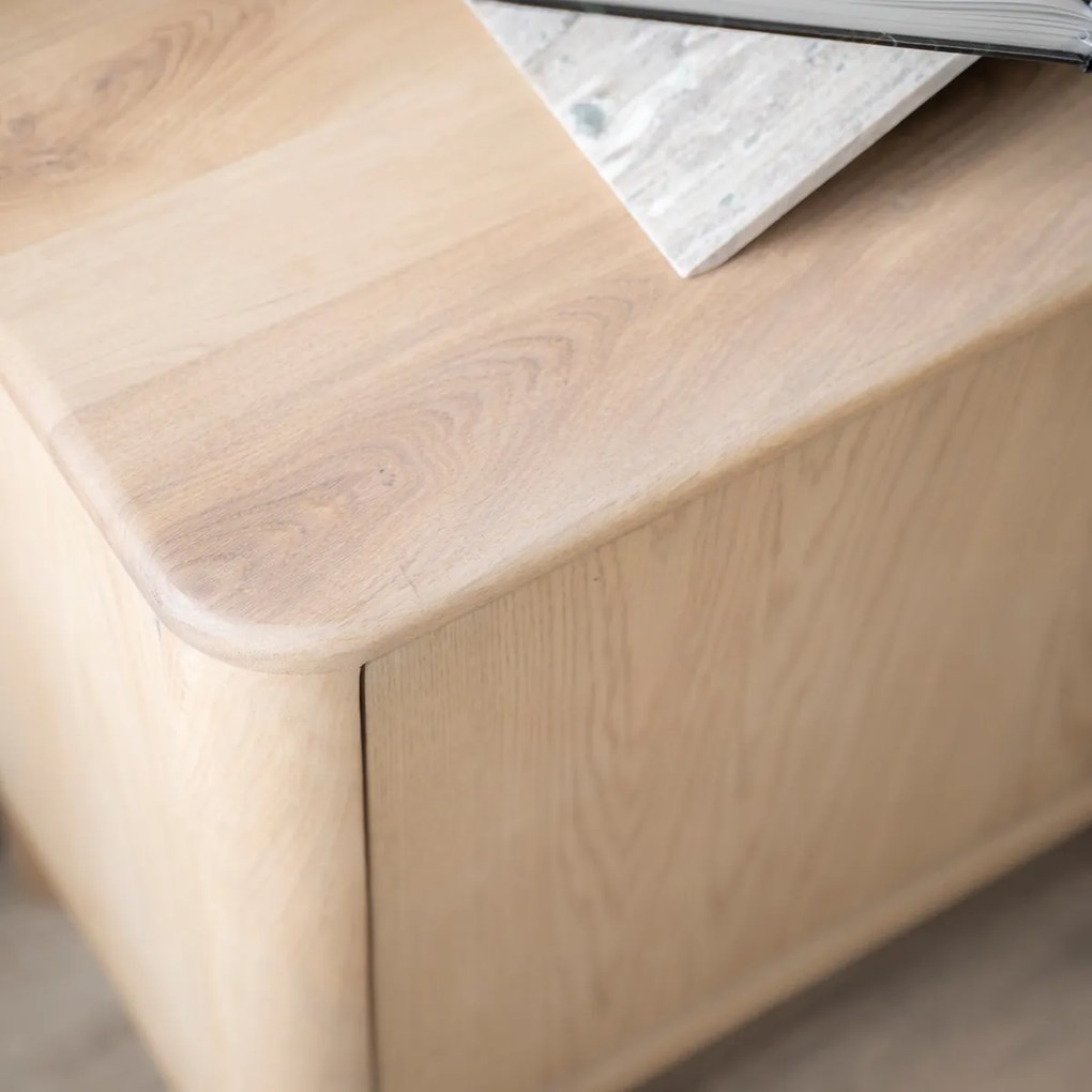 Groot Dressoir Licht Eiken - 200x40x75cm.