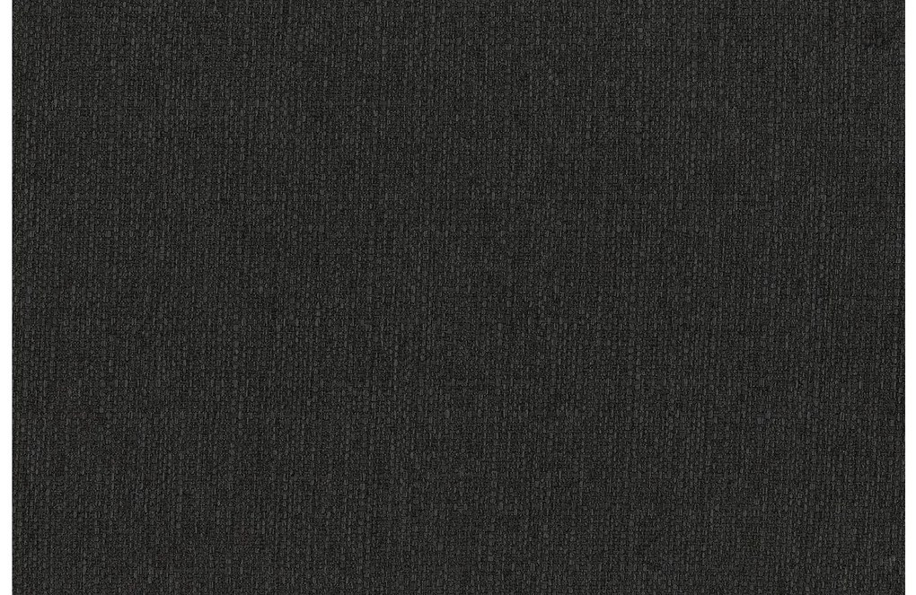 Goossens  My Style zwart, stof, 2,5-zits, stijlvol landelijk met chaise longue rechts