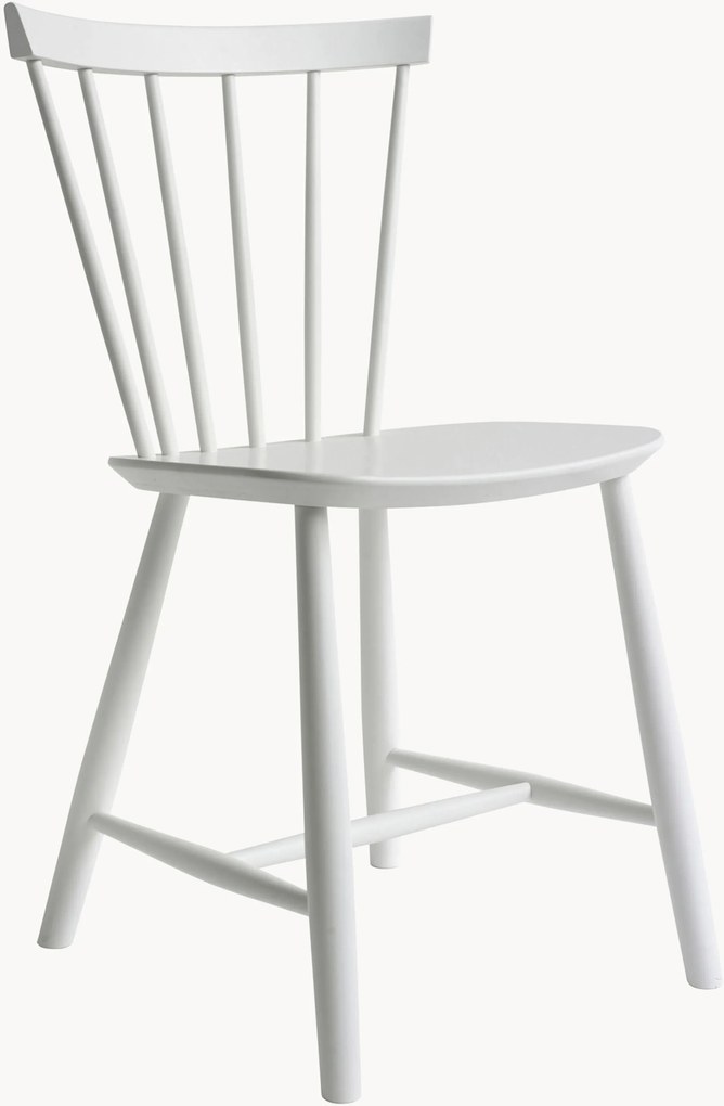 Handgemaakte eetstoel J46 van beukenhout