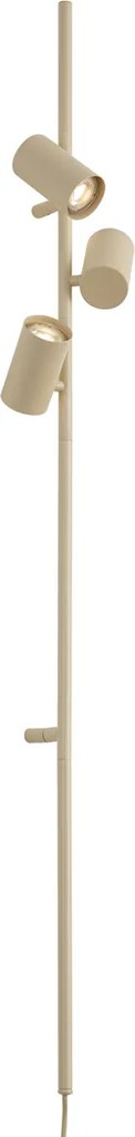 Moderne wandlamp beige 3-lichts - Jeana Luxe