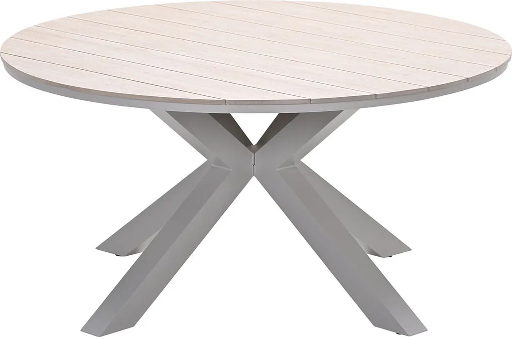 Garden Impressions Tulli tuintafel Ø148 cm - light teak look