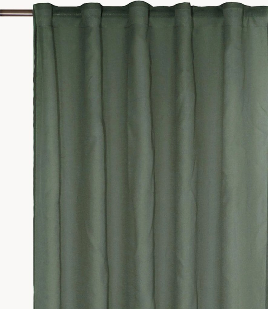 Ondoorzichtige multibandgordijnen Rimy, 2-delig, B 140 cm