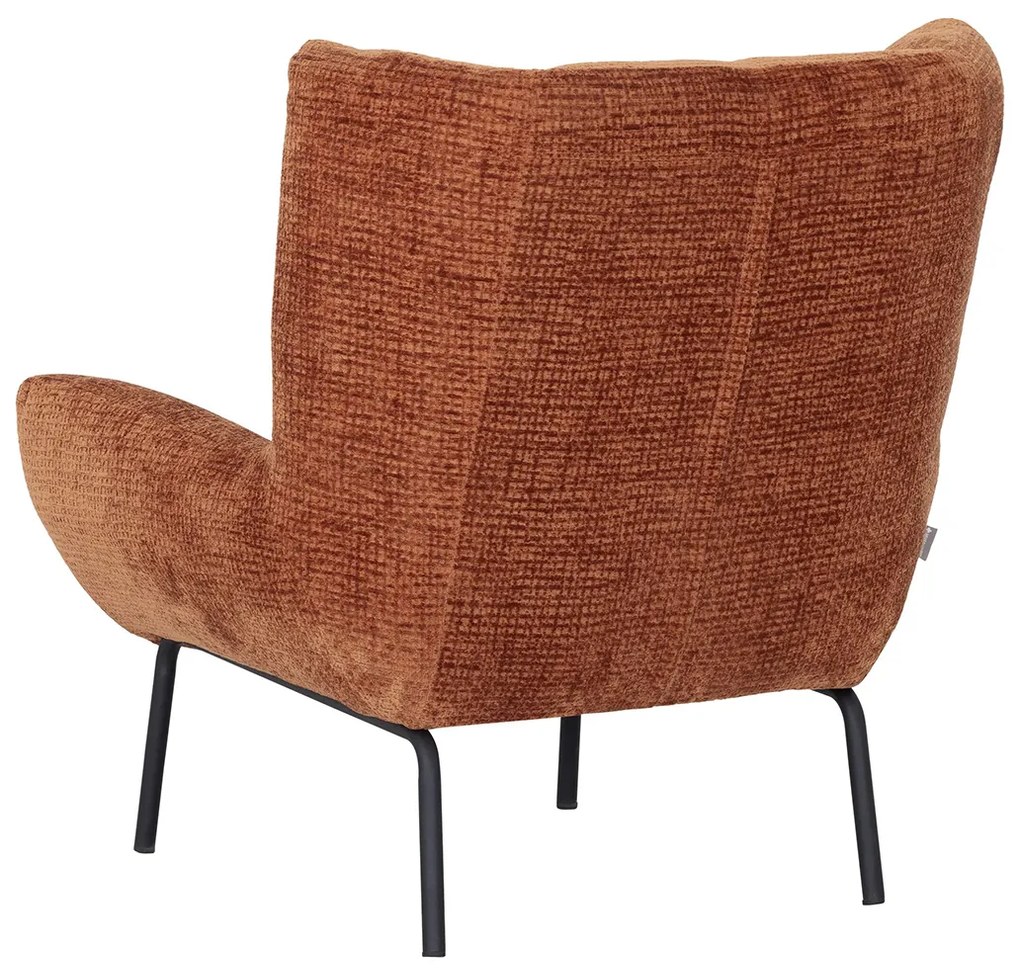 Must Living Astro Bruine Fauteuil Met Lendekussen