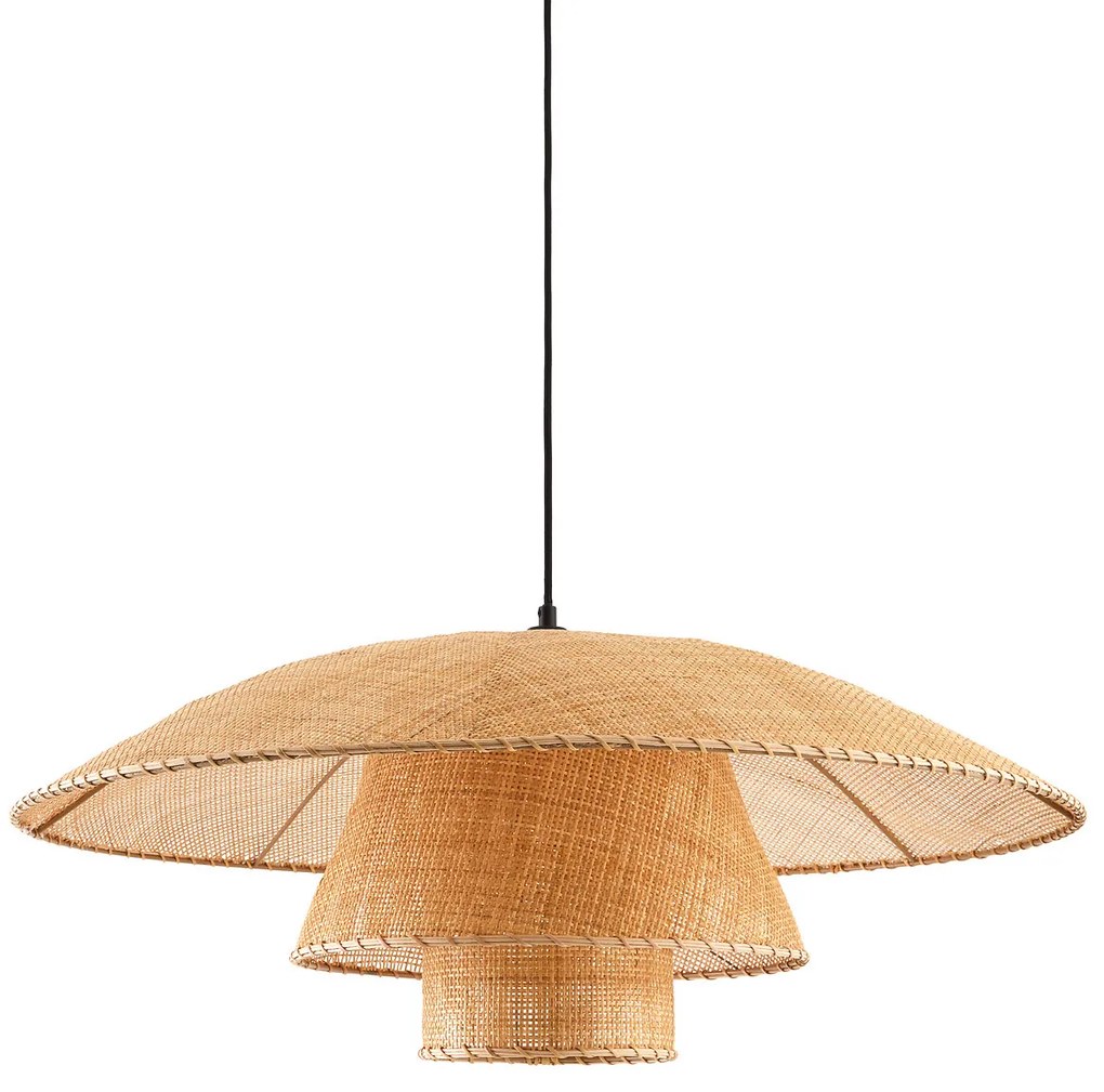 Hanglamp in rotanØ80 cm, Lola