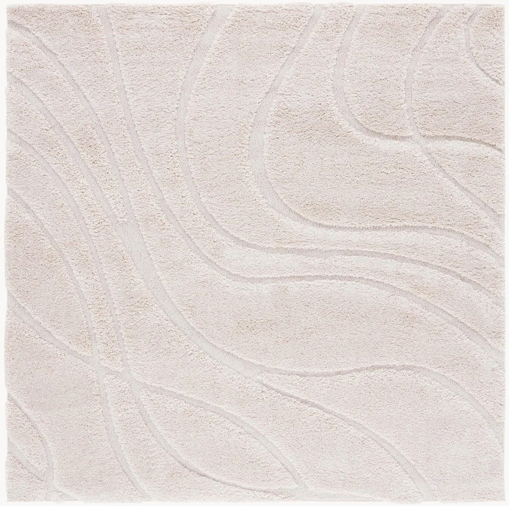 Handgeweven hoog-laag vloerkleed Naples