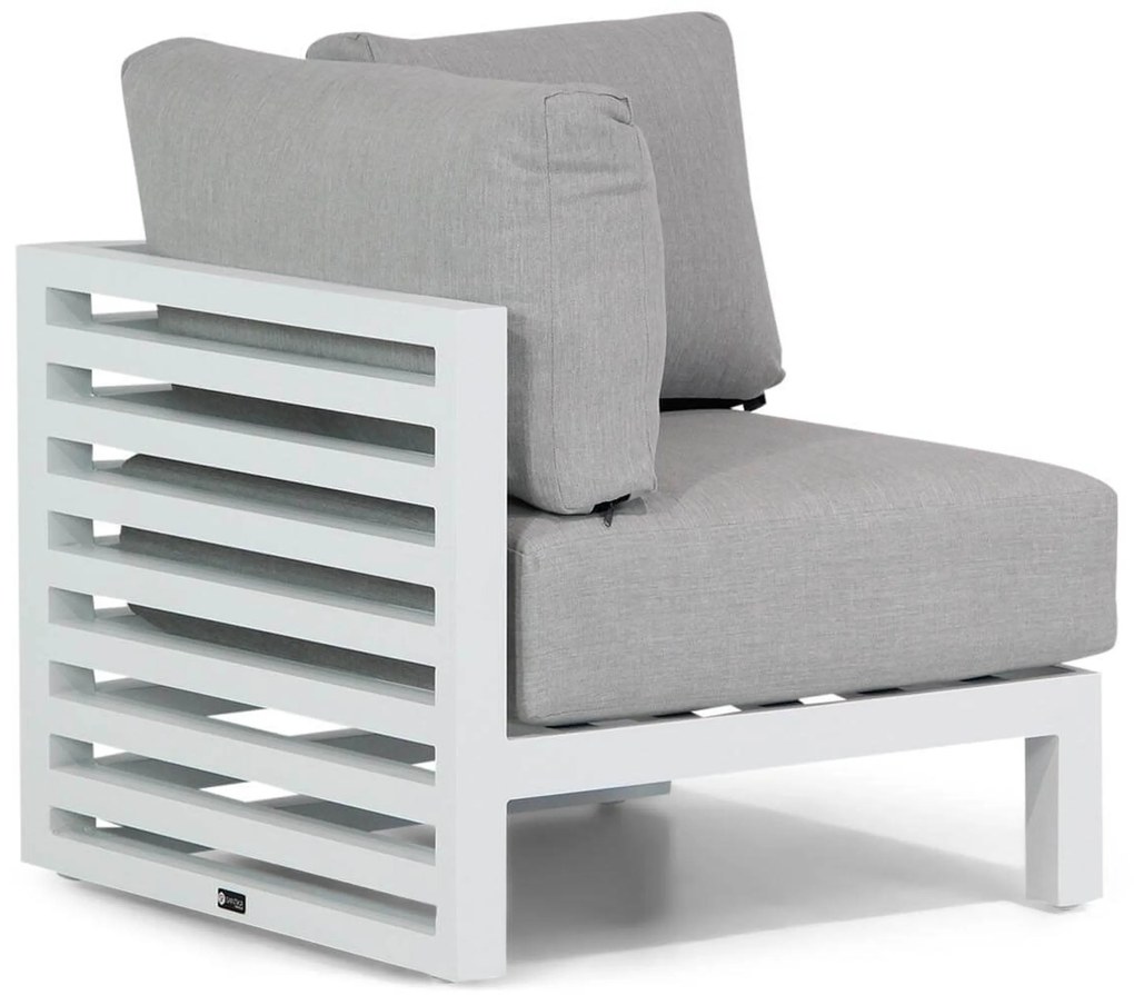 U-Vorm Loungeset 8 personen Aluminium Wit Santika Furniture Santika Jaya